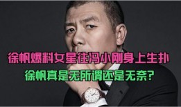 冯小刚爆料娱乐圈,幕后真相与明星隐私大曝光